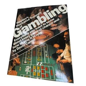 1977 Playboy Illusstrated Treasury of Gambling Hardback Book David Carroll